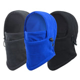 Kids Winter Balaclava Hat Outdoor Windproof Warm Hooded Beanie Children Boy Girl Thermal Fleece Neck Warm Full Face Ski Mask Cap