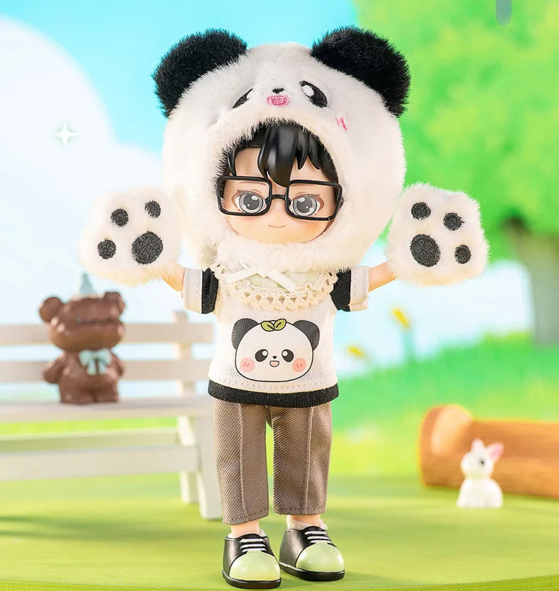 Pre-Sale PEETSOON Garden Party Series Cute 16cm Doll Bjd 12 Point Doll Movable Doll Gift