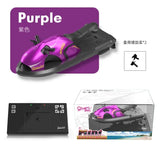 RC Speedboat 2.4G Jet Spray RC Boat Remote Control Ship Waterproof Self-Righting LED Lights RTR High-Speed Models Toys gift