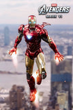 ZD Original Iron Man MK30 Blue Steel 1/10 Iron Patriot MK3 Marvel legends War Machine 10th Anniversary Action Figure Model Gift