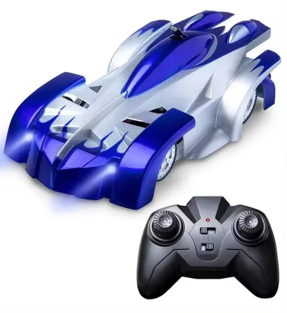 2.4G RC CAR Wall Climbing Car Remote Control Toys Climb Wall Ceiling Light Racing Model Electric Anti-gravity Children Toy