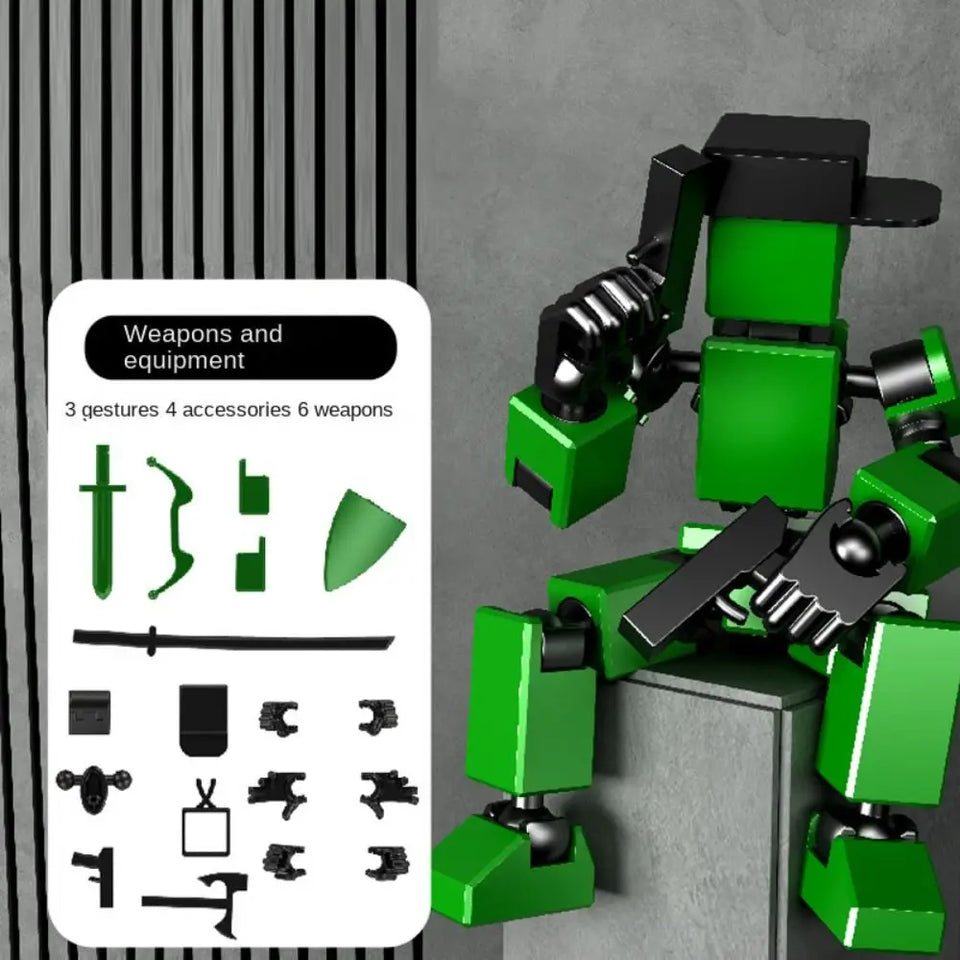 Multi-Jointed Multi Joint Movable Model Model Doll Action Figure 3D Printed Mannequin Movable Robot Novelty Shapeshift Robot