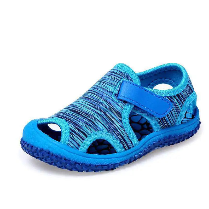 Children Sandals 2025 Summer Kids Beach Shoes Sport Sandals Quick Dry Unisex Boys Girls Casual Close-toed Sandals