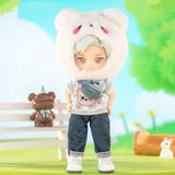 Pre-Sale PEETSOON Garden Party Series Cute 16cm Doll Bjd 12 Point Doll Movable Doll Gift