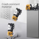 6pcs/set Alloy Engineering Truck Toy Loader Vehicle Excavator Tractor Toys Car Classic Construction Model for 3 years Boys Gifts