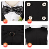 Children's Summer Vest Suits Kids Boys Vest Suit Flower Child Boy Wedding Suit 2 To 14 Y Toddler Formal Piano Performance Suits