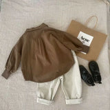 Spring Autumn Baby Clothes Suit Boys Outfit Sets Baby Boys Shirts+ Pants SetsChildren's Set 2 to 6 years