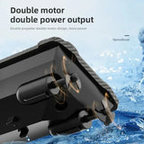 RC Speedboat 2.4G Jet Spray RC Boat Remote Control Ship Waterproof Self-Righting LED Lights RTR High-Speed Models Toys gift