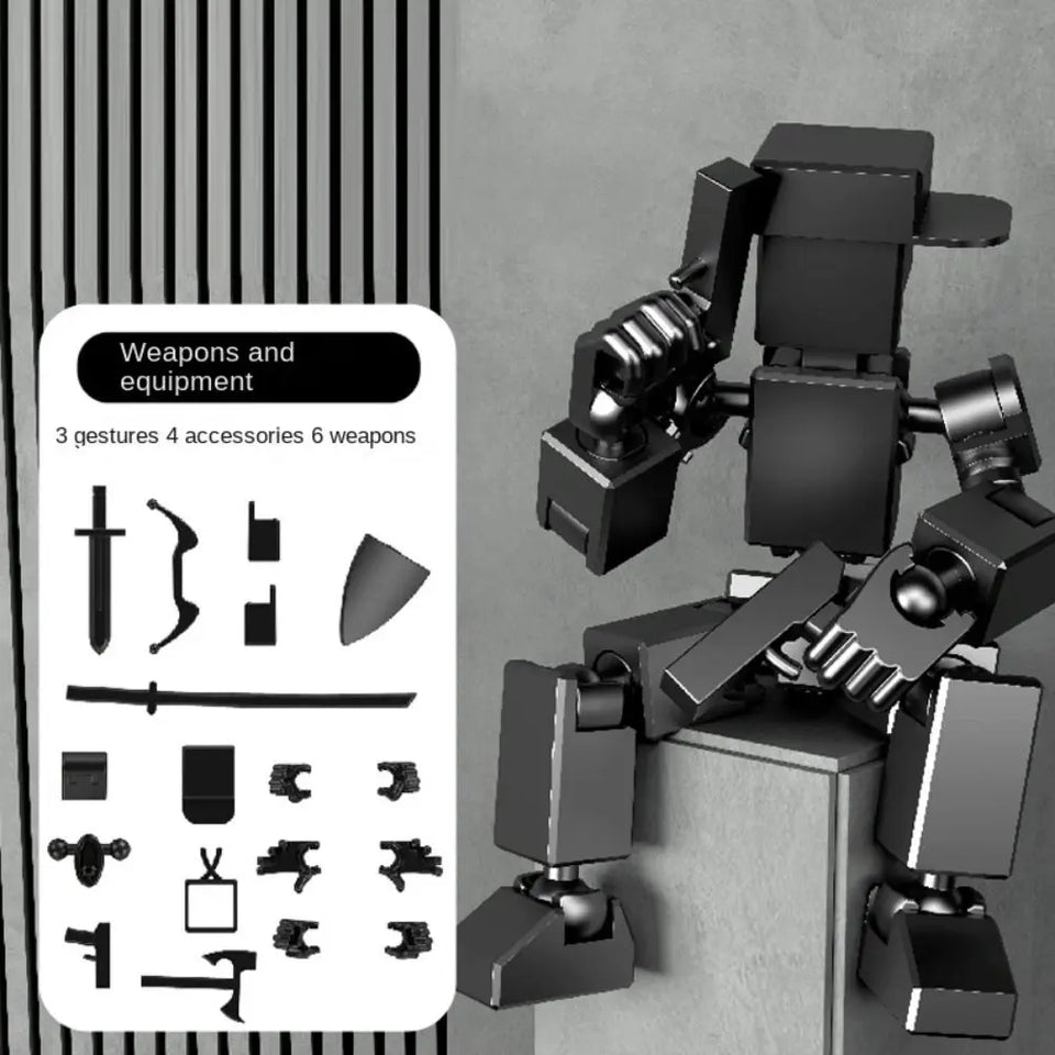 Multi-Jointed Multi Joint Movable Model Model Doll Action Figure 3D Printed Mannequin Movable Robot Novelty Shapeshift Robot