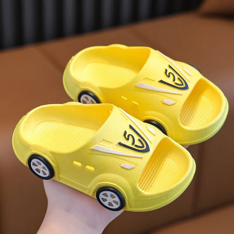 Child Summer Shoes LED Lights Slippers Boy Girl Luminous Slippers Baby Indoor Soft Bottom Sandals Kid Home Parent-child Sandals
