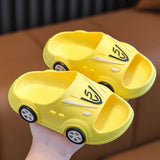 Child Summer Shoes LED Lights Slippers Boy Girl Luminous Slippers Baby Indoor Soft Bottom Sandals Kid Home Parent-child Sandals