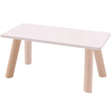 1:12 Scale Dollhouse Furniture Miniature Teatable Scenery Model Wood Stool Flower Rack Dolls Accessories Photography Props