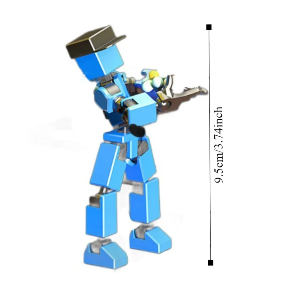Multi-Jointed Multi Joint Movable Model Model Doll Action Figure 3D Printed Mannequin Movable Robot Novelty Shapeshift Robot