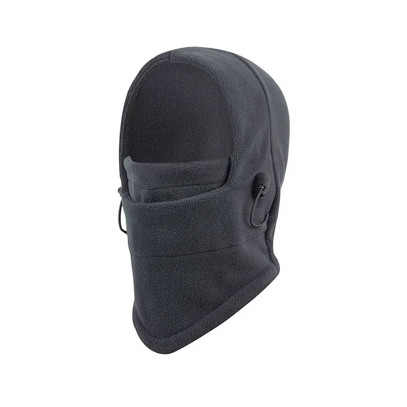 Kids Winter Balaclava Hat Outdoor Windproof Warm Hooded Beanie Children Boy Girl Thermal Fleece Neck Warm Full Face Ski Mask Cap