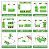Student Electric Circuit Kits for Physics Education School Lab Learning Electromagnetic Experiments Teaching Aids Science Toys